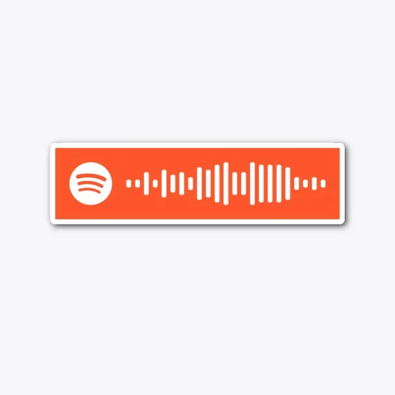 Spotify Code Sticker